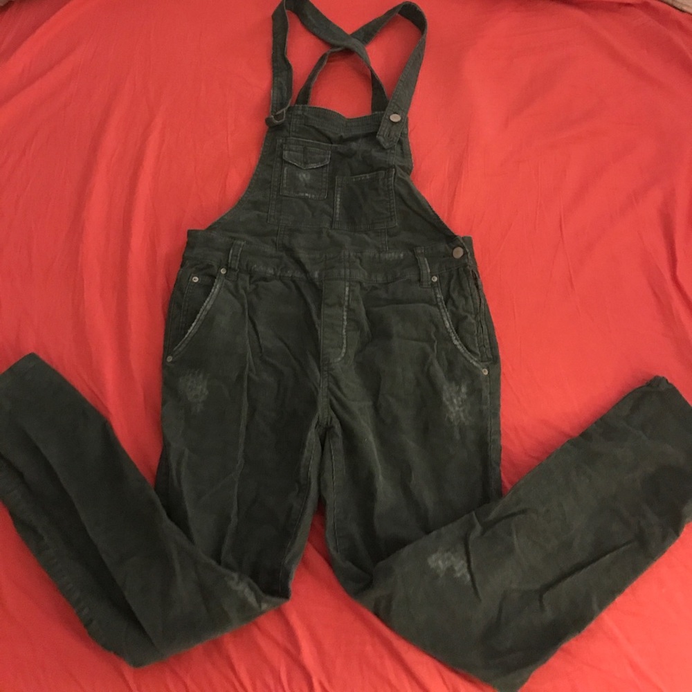 Free People Corduroy Overalls
